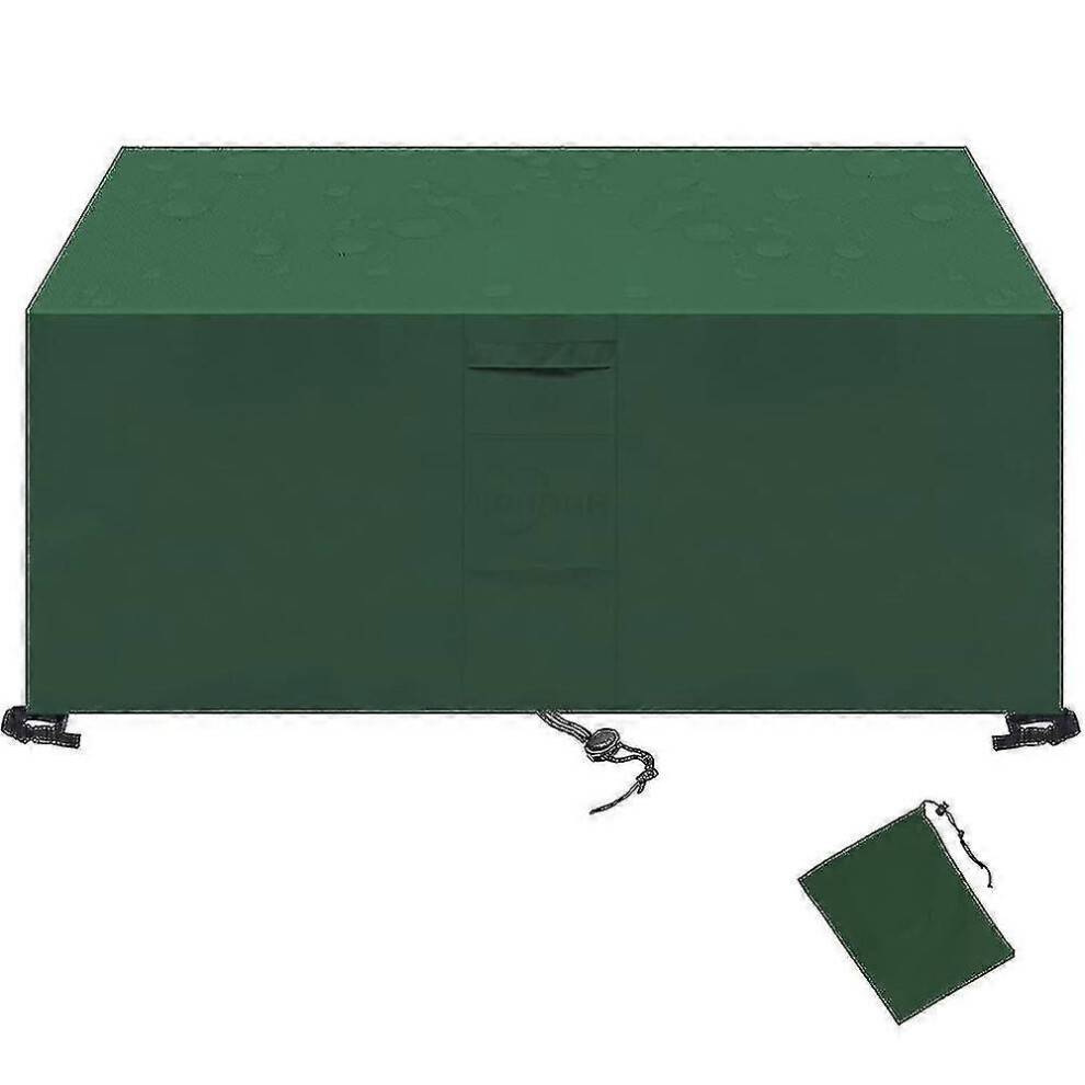 (325*208*58cm) 58 Sizes 420d Outdoor Patio Waterproof Oxford Garden Furniture Covers,green