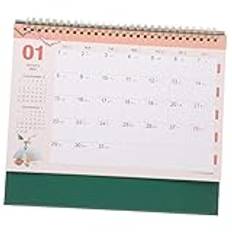 SHINEOFI 2St Skrivbordskalender Daglig Användning Månadskalender Anteckningskalender Kontor Stående Kalender Kontorskalender Kontor Månadskalender Hemtillbehör Skrivbord Månadskalender