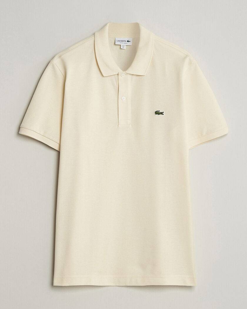 Lacoste Slim Fit Polo Piké Naturel Clair