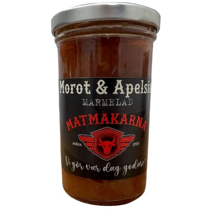 Matmakarna Morot & Apelsin Marmelad 300g