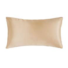 Lenoites Mulberry Silk Pillowcase Beige 50 x 90 cm