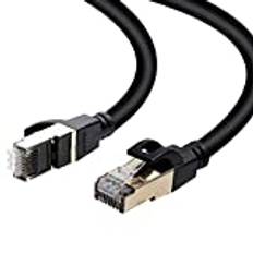 Ethernet-kabel, BENFEI Cat6 Gigabit Ethernet-kabel, LAN RJ45-kabel 1000 Mbps kompatibel för PS4, Xbox One, smart TV, Switch, Router, lapppanel (3 M)