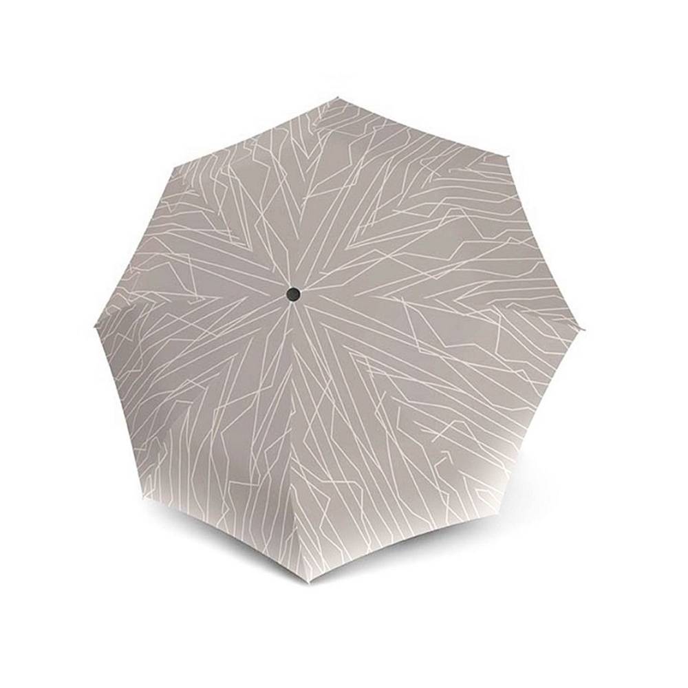 Knirps – T.200 Medium Duomatic Paraply (River Stone)