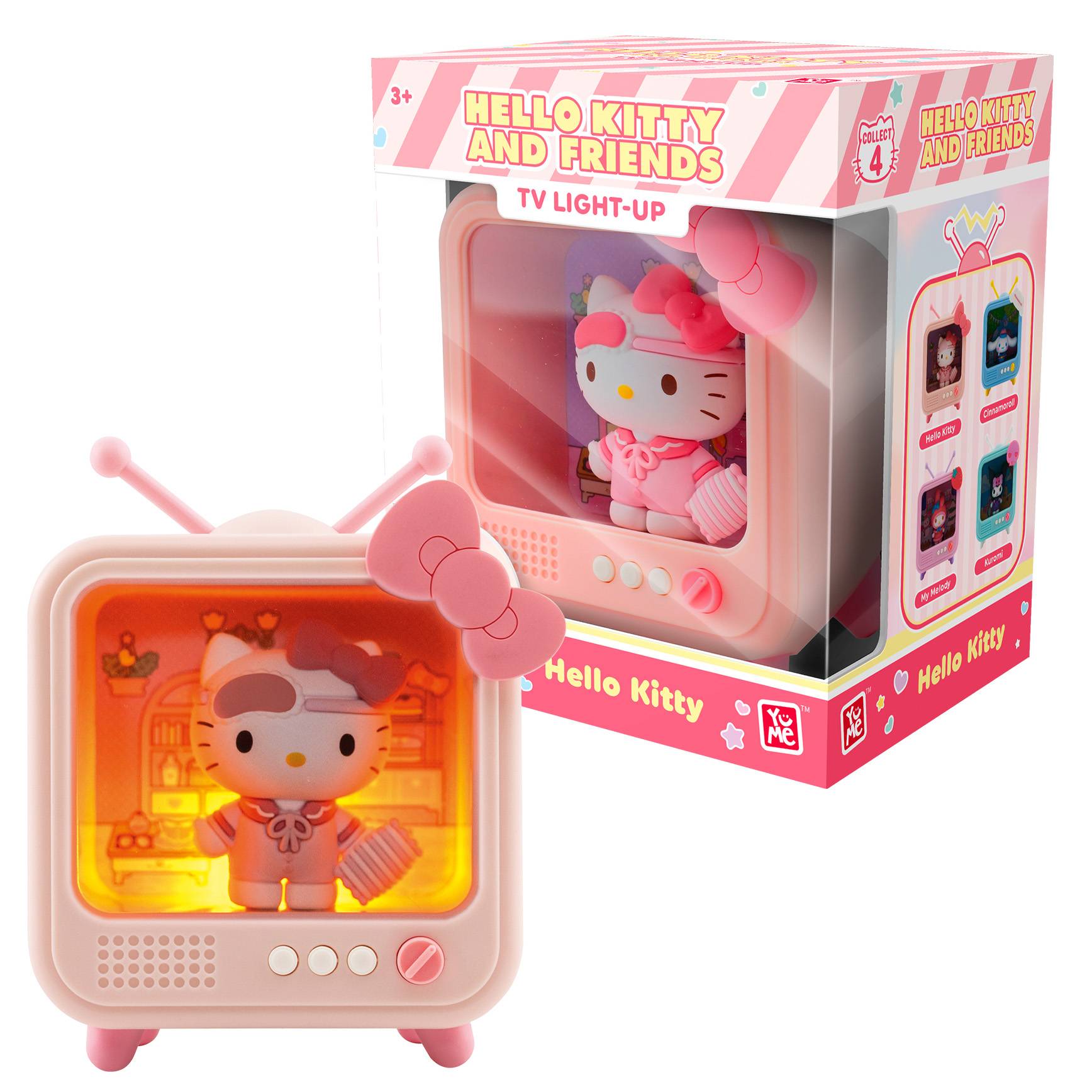 Hello Kitty and Friends YuMe Bedside Light TV Series - Hello Kitty Nattlampa/Dekorativ Belysning