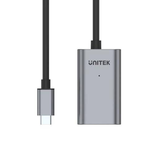 UNITEK Signalförstärkare 5m USB3.1 Type-C Aluminium Svart U305A