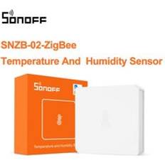 Sonoff zigbee temperatur- och fuktighetssensor / zb dongle-p usb plus e-welink kontrollst&#xF6;d alexa google home sonoff zbbridge - Sonoff snzb -02