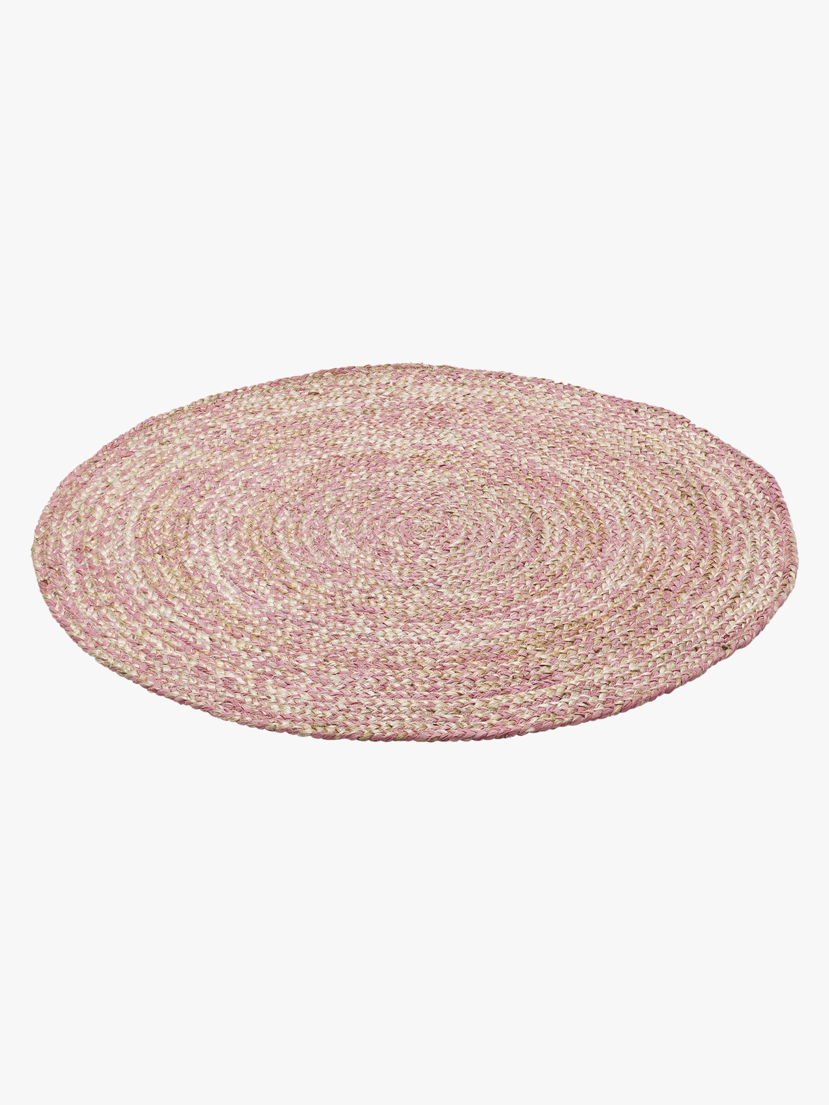KidsDepot Jute Matta 110, Pink