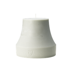 Sølv duftlys, 1500 g, Georg Jensen, Paraffin og stearin