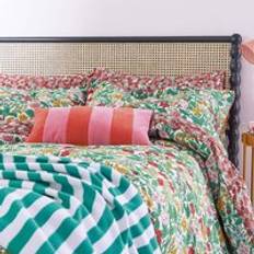Joules Rainbow Floral Super Kingsize Duvet Cover Set, Multi