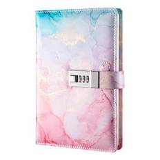 Journal Med Lås Dagbok Med Lås - Lås Dagbok Portable, Barndagbok 22x15cm Journalfö Anteckningsböcker Chic PU-läder Barndagböcker Snygg Låsdagbok För Barn Pojkar Flickor