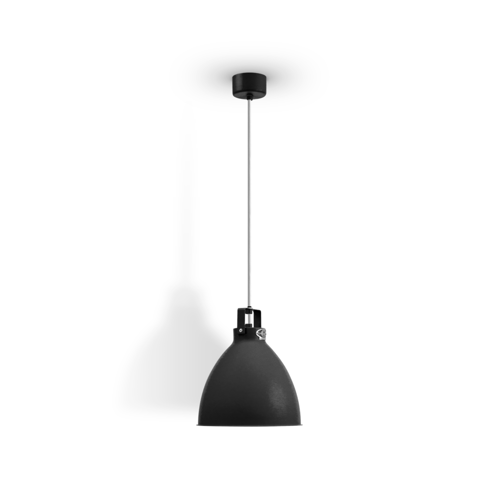 Augustin A240 pendel fra Jieldé - Black hammered / Blank