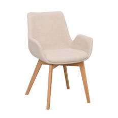 Rowico Home Drimsdale karmstol beige tyg/ekben