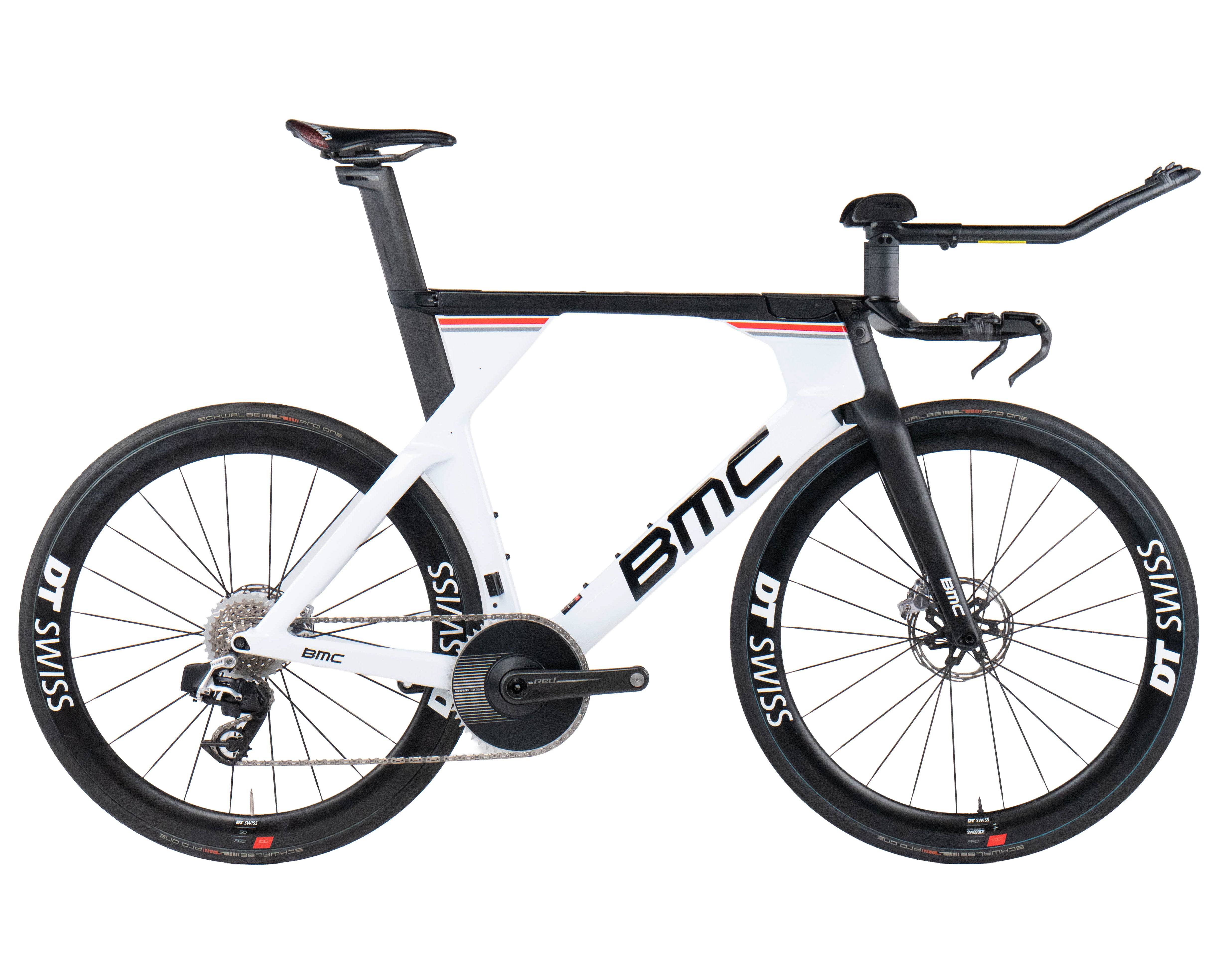 BMC TimeMachine 01 2022 size L Sram Red Di2 1x12sp - Bikeroom / l / white (l)