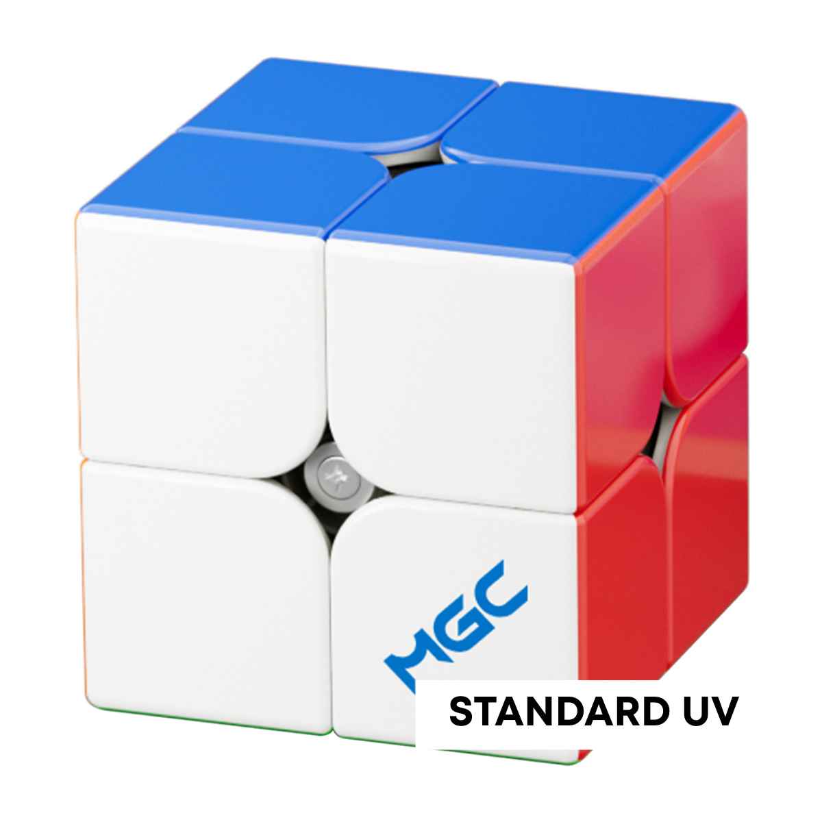 YJ MGC Beta 2x2 Magnetic Cube UV Coated Stickerless - Professorterning.