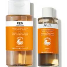 REN Clean Skincare Ready Steady Glow Daily AHA Tonic Home and Away Duo