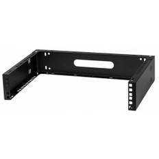 Stalflex Rack Holder Wall mounted 19" 2U  330mm  Black WRH19-2U-330B