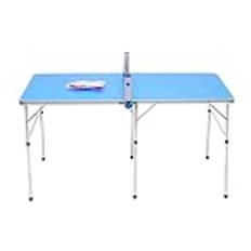 Vikbar bordtennis bordtennisbord med nät utomhus sport bordtennisbord inomhus hopfällbar bärbar ping pong bord pelare racket fritidsbord i modern design inklusive bordtennisnät