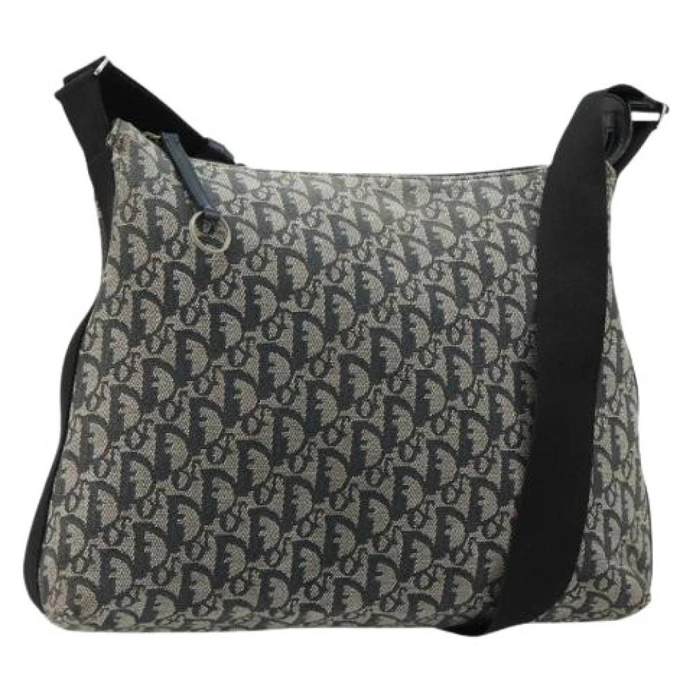 Dior Vintage - Pre-owned Vintage Canvas Shoulder Bag Vintage - Dam - ONE Size - Läder