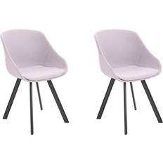 2-pack Luss Karmstol - Rosa Matstol & köksstol Röd