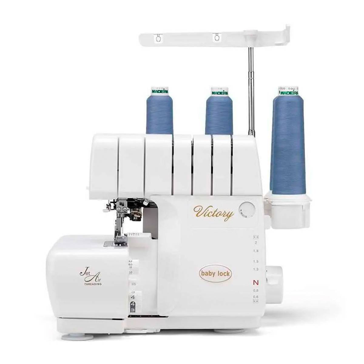 Baby Lock Victory med pressarfotskit