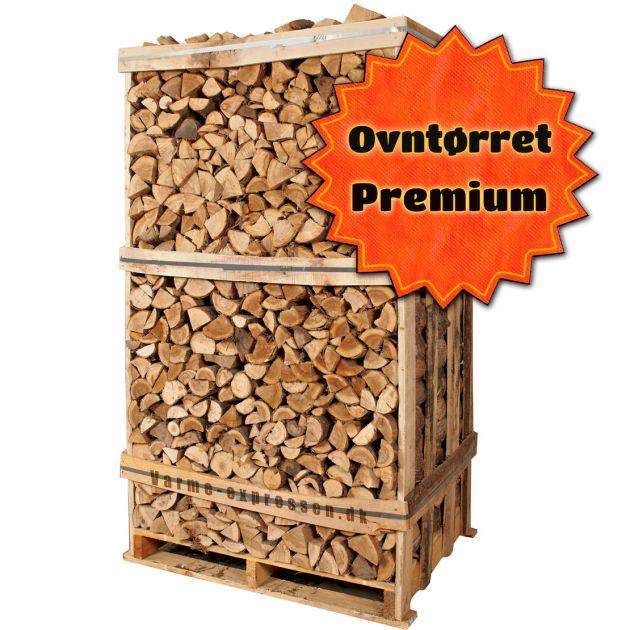Blandet Løv - Premium Ovntørret Brænde