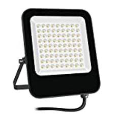 LED strålkastare utomhus 50W varm vit, Tayire LED Utomhusbelysning 5000LM, 3000K utomhusstrålkastare, superljus Path Lighting Strålkastare IP65 Vattentät för Garage Sports Field Bakgård