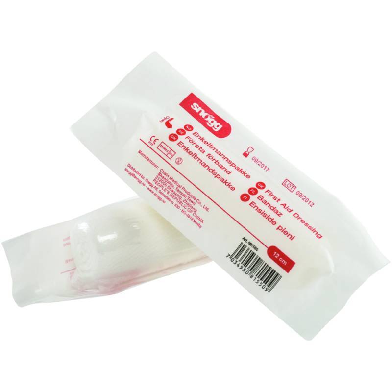 Snögg bandage 4m x 12cm nylon/viskose enkeltpakke steril