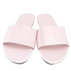 AOKWAWALIY flip-flops tofflor för kvinnor snygga kvinnliga tofflor sommarskor brudfest bröllopstofflor spa tofflor för kvinnor inomhustofflor rosa foder: satin, ROSA, 36.5 EU