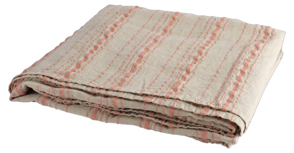 BORDSDUK AFFARI MIRIAM 50X250CM NATUR/APRIKOS