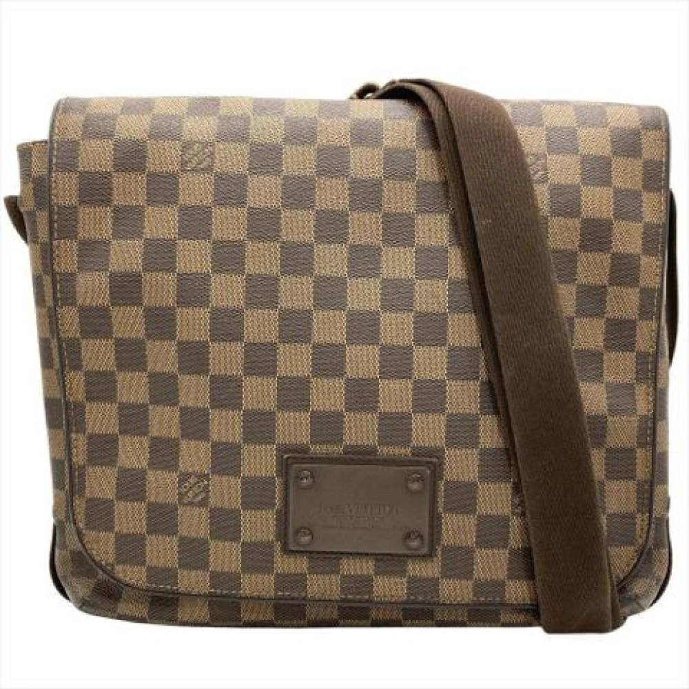Louis Vuitton Vintage Pre-owned Damier Canvas Skuldertaske - Vintage - Dame - Brun - ONE SIZE - Uld