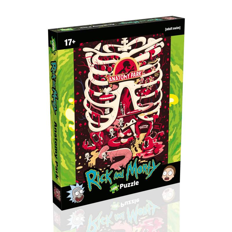 Rick and Morty Puzzle Anatomy Park (1000 Teile)