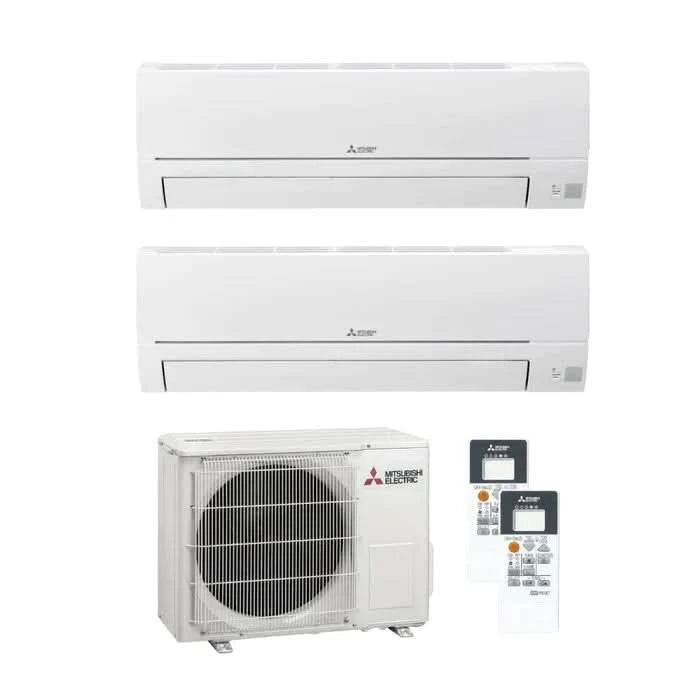 Mitsubishi Electric HR 35 + 35 Duo Fast installerad AC