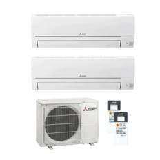 Mitsubishi Electric HR 35 + 35 Duo Fast installerad AC