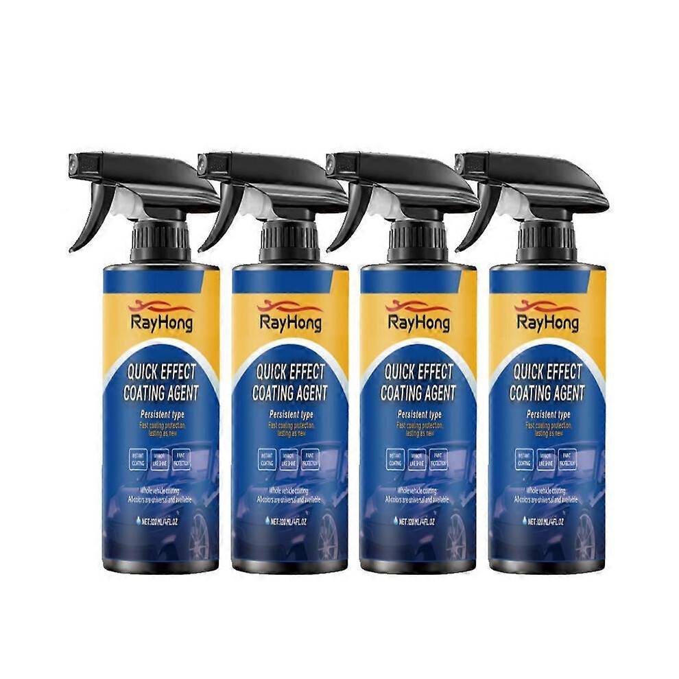 (4pcs) Quick Effect Coating Agent,Advanced Ceramic Spray Coating,Multi-Functional Agent