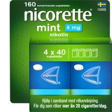 Nicorette Mint Sugtablett 4 mg 160 st