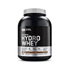 Optimum Nutrition ON Hydro Whey Protein Isolat pulver, proteinpulver rik på BCAA, mjölkchoklad, 40 portioner, 1,6 kg, förpackningen kan variera