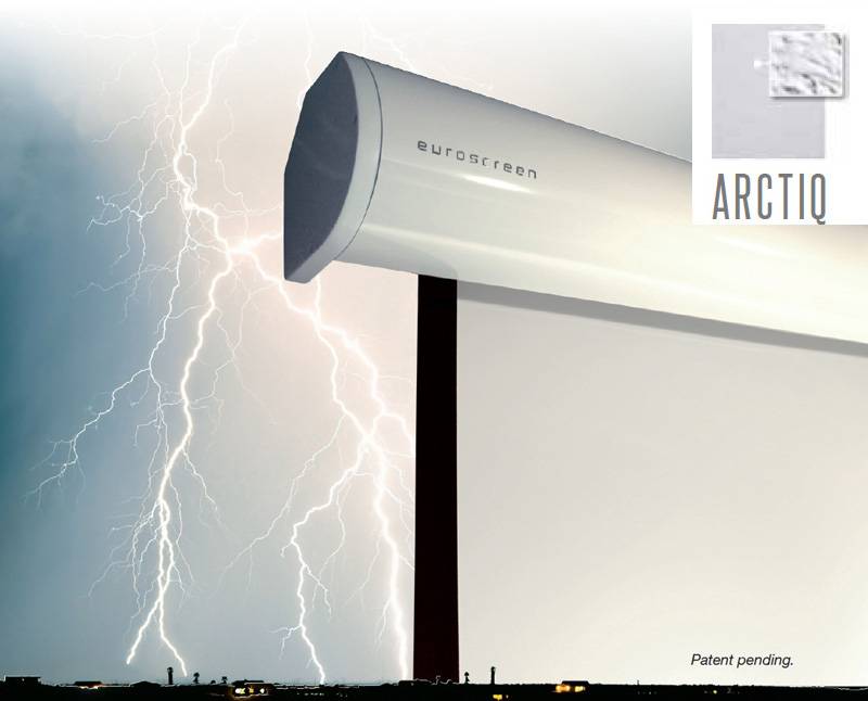 Euroscreen Thor Arctiq ER 16:9 - 154 tum 340 x 191 - Eldriven