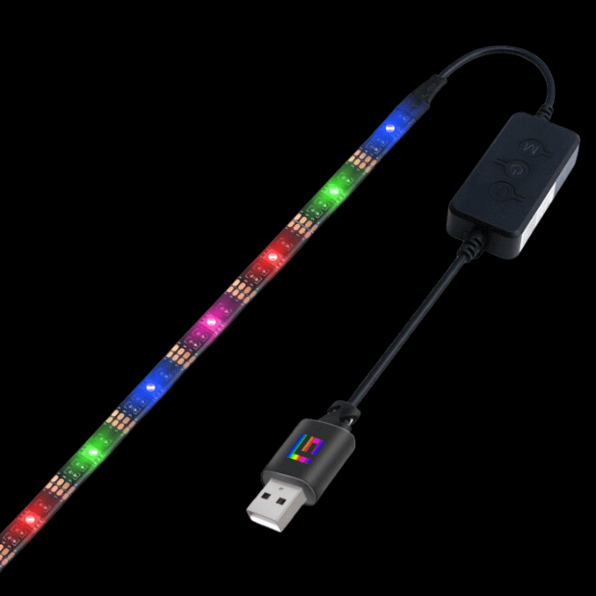 RGB Light Strips with Bluetooth and Remote Control - 5M
