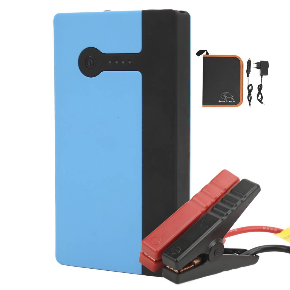 LCD-skærm Jumpstarter 12V litiumbatterioplader Bærbar powerbank Nødlys Multifunktion til bilbrugere