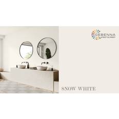 Vådrumsmaling: Glans 25, Snow White