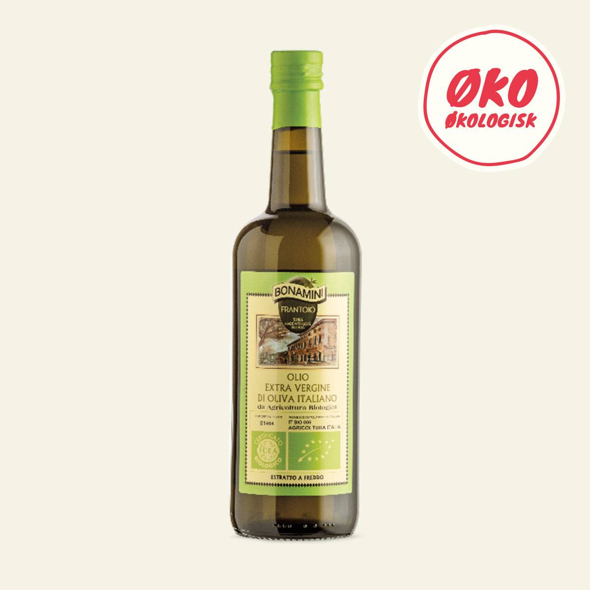 Bonamini Ekstra Jomfru Olivenolie (Øko)