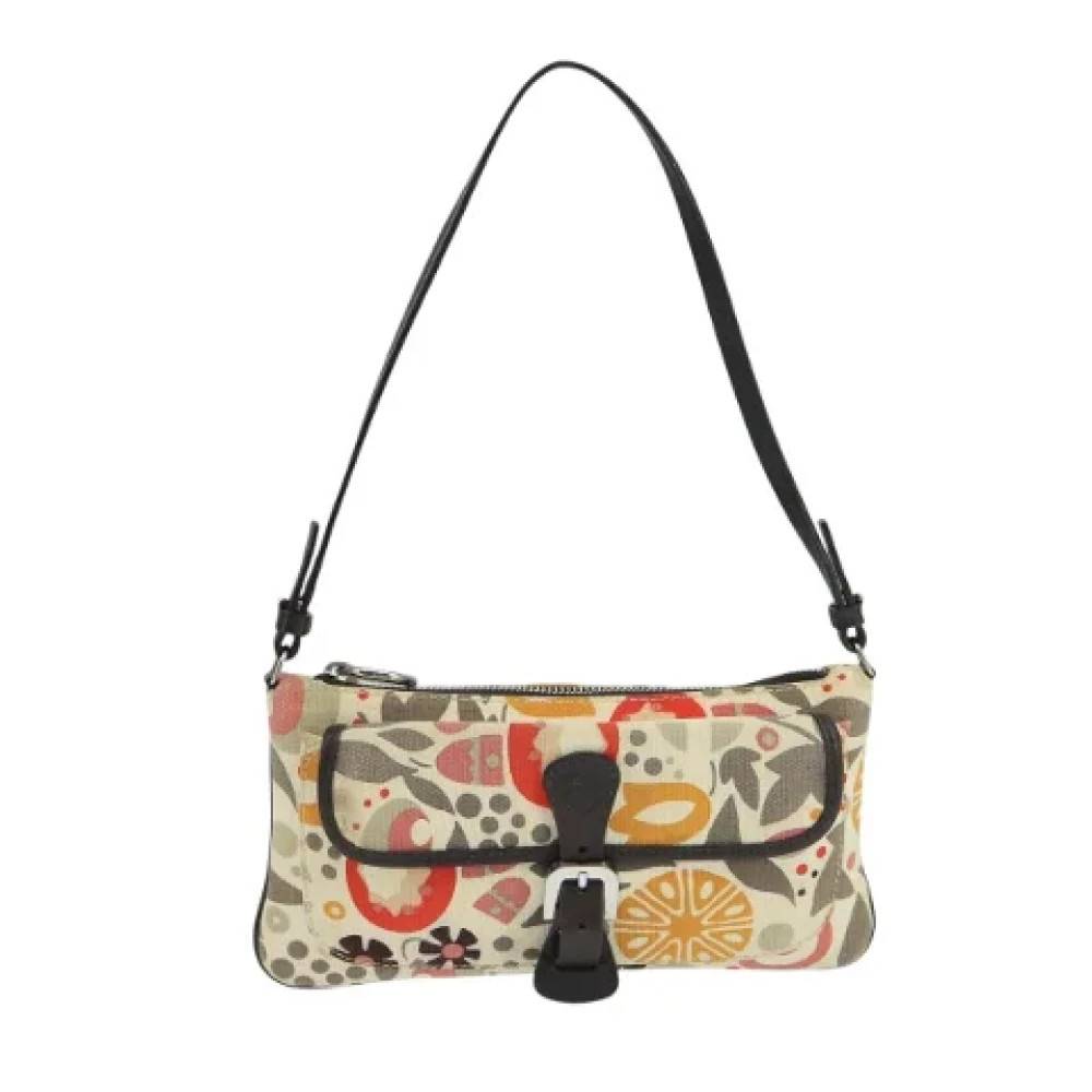 Bally Pre-owned - Pre-owned Canvas axelremsvskor Vintage - Dam - ONE Size -