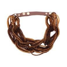 Antonelli Firenze, Accessoarer, Dam, ONE Size, Brun Halsband Marrone Aw25