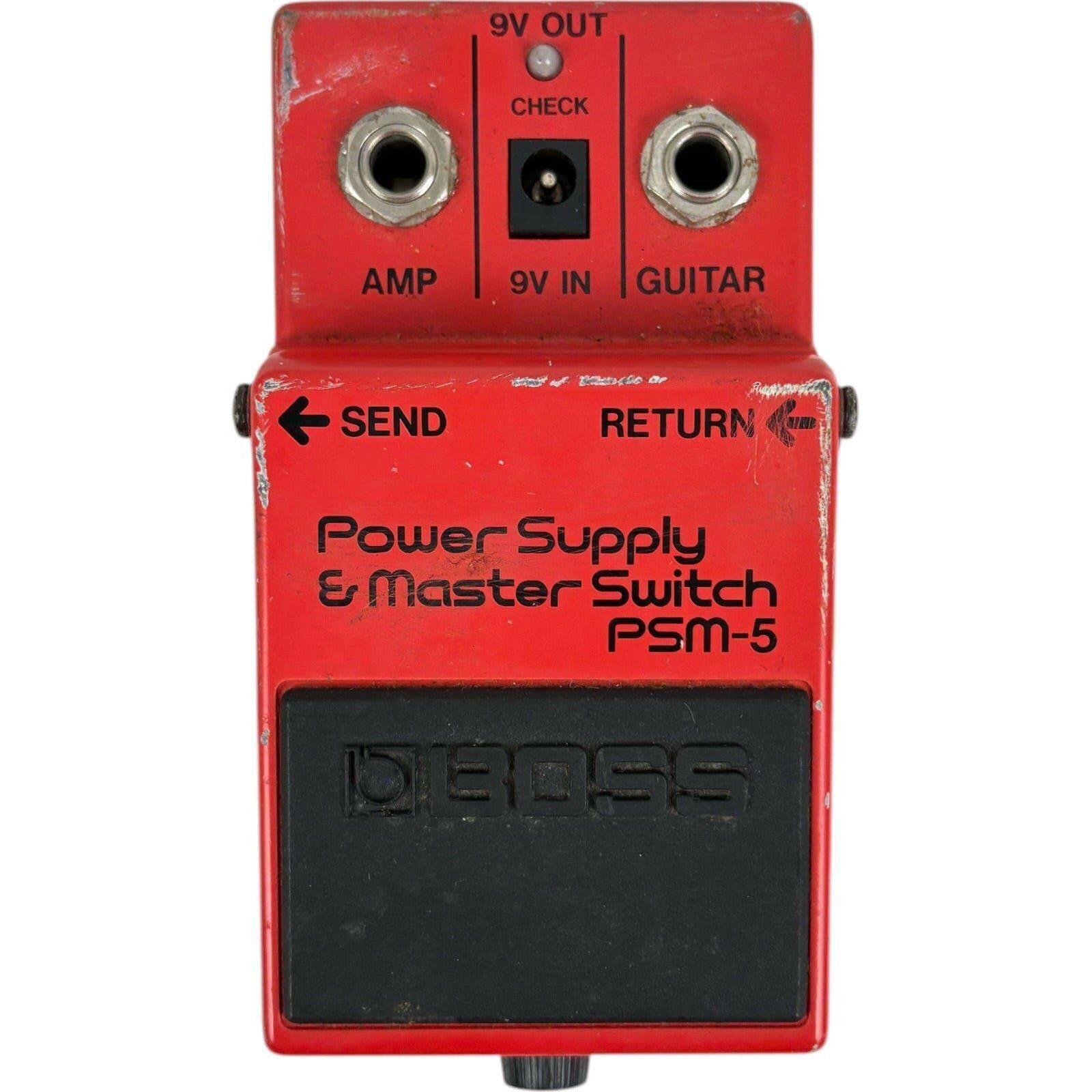 Boss PSM-5 Power Supply & Master Switch Effektpedal | original