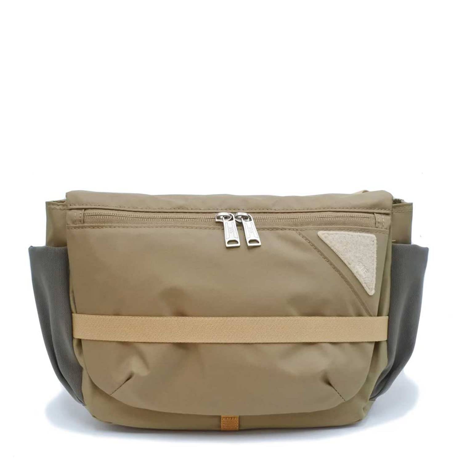 Sea FLOW MINI SHOULDER BAG COYOTE Lightweight Waterproof Material Made in Japan Original Material Shoulder Bag Mini Messenger Men Women [CIE] LI-TEX