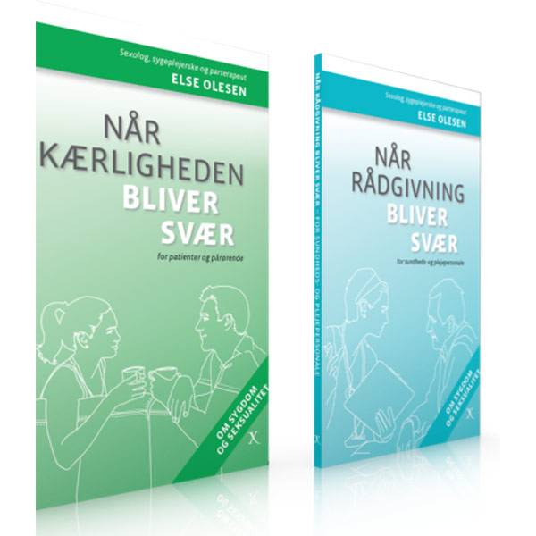 Sampak af bøger af Else O