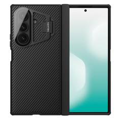 Nillkin For Samsung Galaxy Z Fold 7 5G Case Magsafe Magnetic Prop Shockproof Matte Transparency Lens Camera Stand Cover Samsung Galaxy Z Fold 7 svart