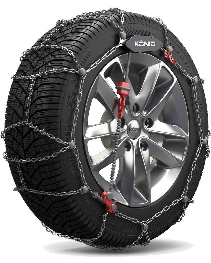 Snekæde Thule CL-10 2 stk König - Volvo - Ford - Saab - Toyota - Opel - Honda - Mercedes - Mazda