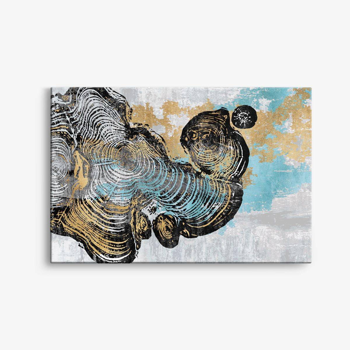 Abstrakt Canvas Art - Enkelt Canvas