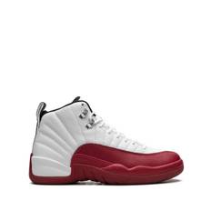 Jordan - Air Jordan 12 Retro sneakers - unisex - gummi/Tyg/kalvskinn - 12 - Vit